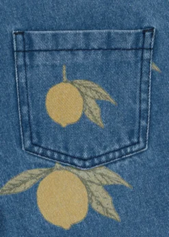Magot Smækbukser - lemon denim