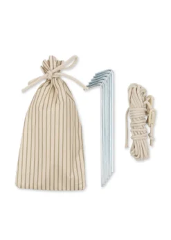 Mini Pop Up Strandtelt - tea stripe