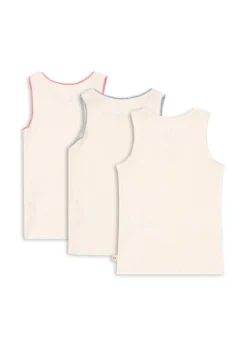 Minna 3 Pak Undertrøjer - antique white