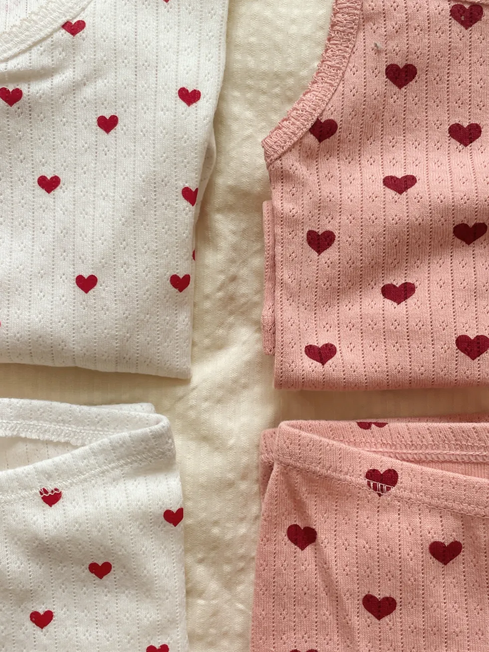 Minnie bluse - amour rouge