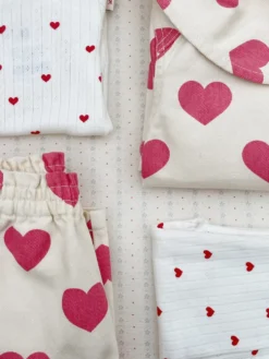 Minnie bluse - amour rouge