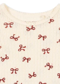 MINNIE Bluse - bow rouge