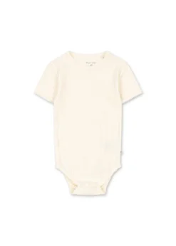 Minnie Kortærmet Body - antique white