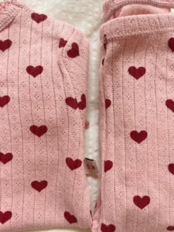 minnie langærmet body - amour rouge