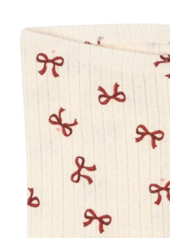 MINNIE LEGGINGS - bow rouge