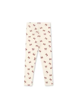 MINNIE LEGGINGS - bow rouge