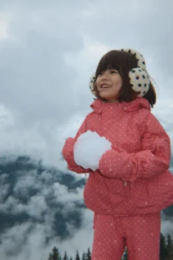 MISMOU SNOW PANTS - cherry berry dot