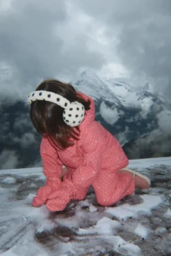 MISMOU SNOW PANTS - cherry berry dot