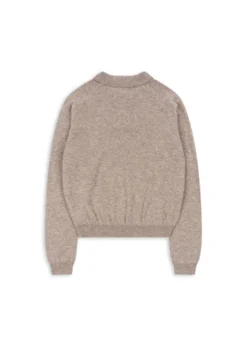Mommy Polo - oatmeal melange