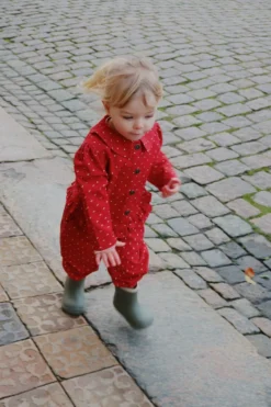 Nola overshirt - strawberry dot