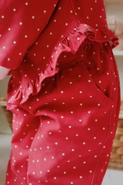 Nola overshirt - strawberry dot