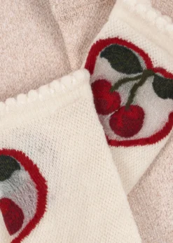 2 PACK CHERRY ROSE STRØMPER - cherry/rose