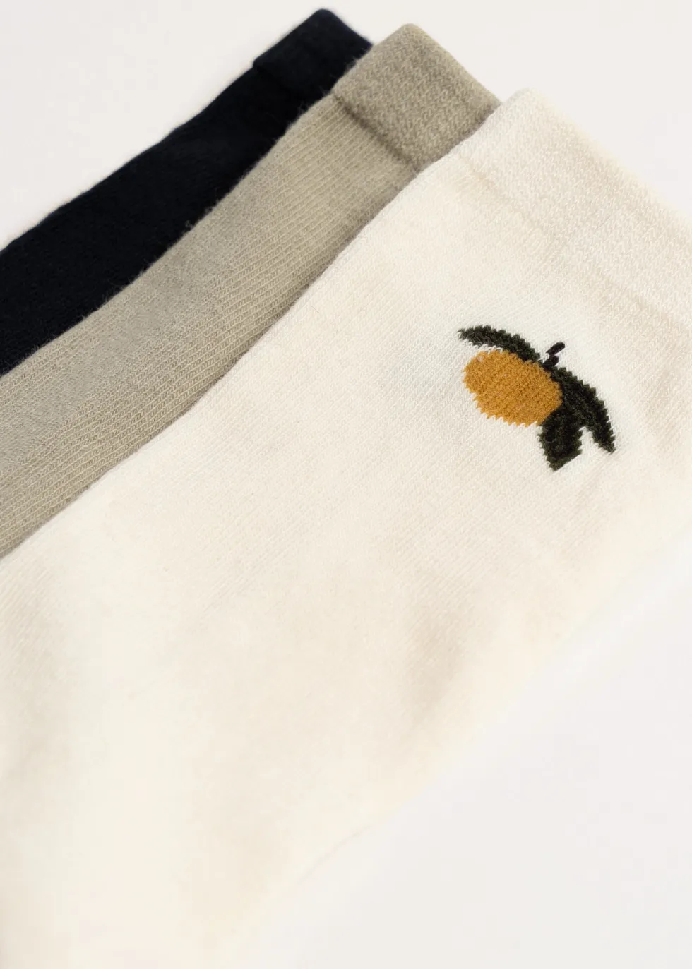 3 PACK JACQUARD SOCKS - lemon mix