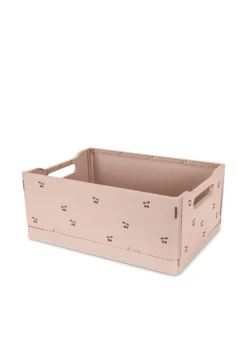 2 PACK STORAGE BOX - cherry blush