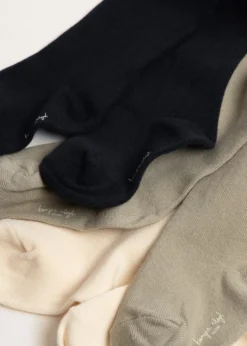 3 PACK TIGHTS - lemon mix