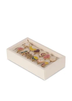 12 pak fingerringe - multi color