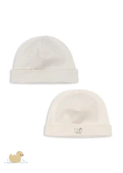 2 pak fio beanie - blue mix
