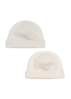 2 pak fio beanie - blue mix