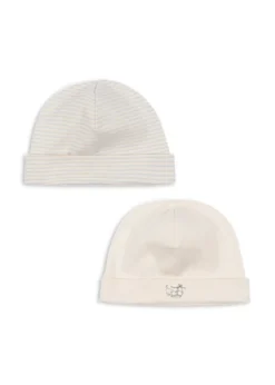 2 pak fio beanie - blue mix
