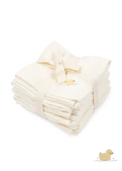 10 pak nuvoli stofbleer - antique white