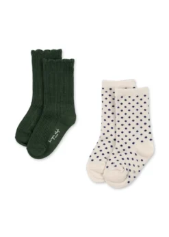 2 Pak Sokker - kombu green dot