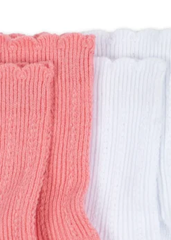 2 pak strømper - multi color