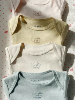 PERLA 2 PACK LS BODY OCS - buttercream/pearl blue