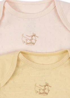 PERLA 2 PACK SS BODY OCS - banana crepe/creole pink