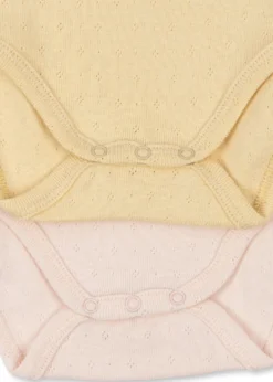 PERLA 2 PACK SS BODY OCS - banana crepe/creole pink