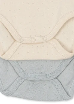 PERLA 2 PACK SS BODY OCS - buttercream/pearl blue