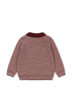 PIPO POLO - mahogany stripe