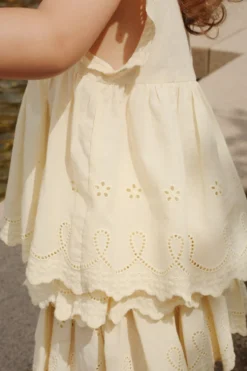 posey bluse - cloud cream