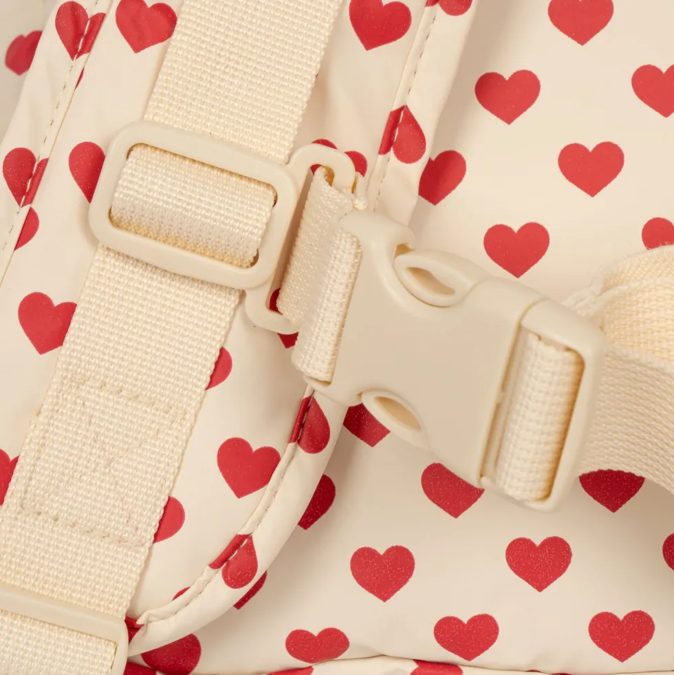 RAINY KIDS BACKPACK MIDI - coeur rouge