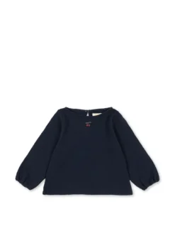 ROMY LONG SLEEVE TEE - dark navy