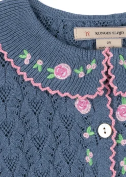 Rosier Cardigan - ashley blue