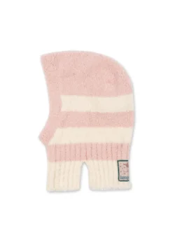 Softy Balaclava - rosy stripe