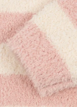 Softy Sweater - rosy stripe