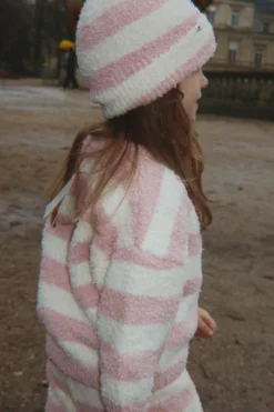 Softy Sweater - rosy stripe