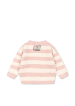 Softy Sweater - rosy stripe