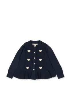 SOLEIL CARDIGAN - total eclipse