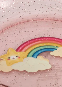 Sparkly Spisesæt - rainbow