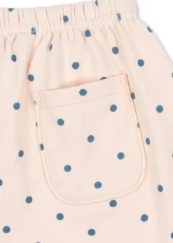 Spotty Joggingshorts - rosewater dot