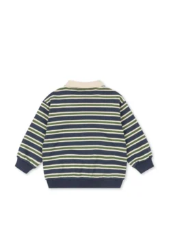 SPOTTY LANGÆRMET POLO - spellbound stripe