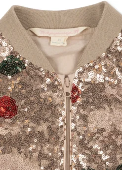 STARLA SEQUIN JACKET - ma grande cerise blush