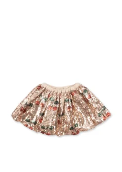 STARLA SEQUIN SKIRT - ma grande cerise blush
