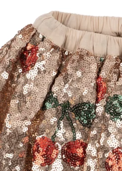 STARLA SEQUIN SKIRT - ma grande cerise blush