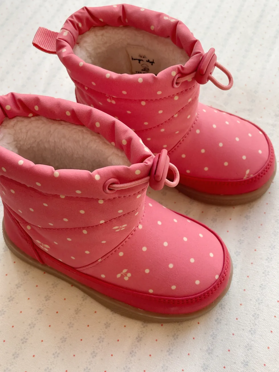 STORMA BOOT - cherry berry dot