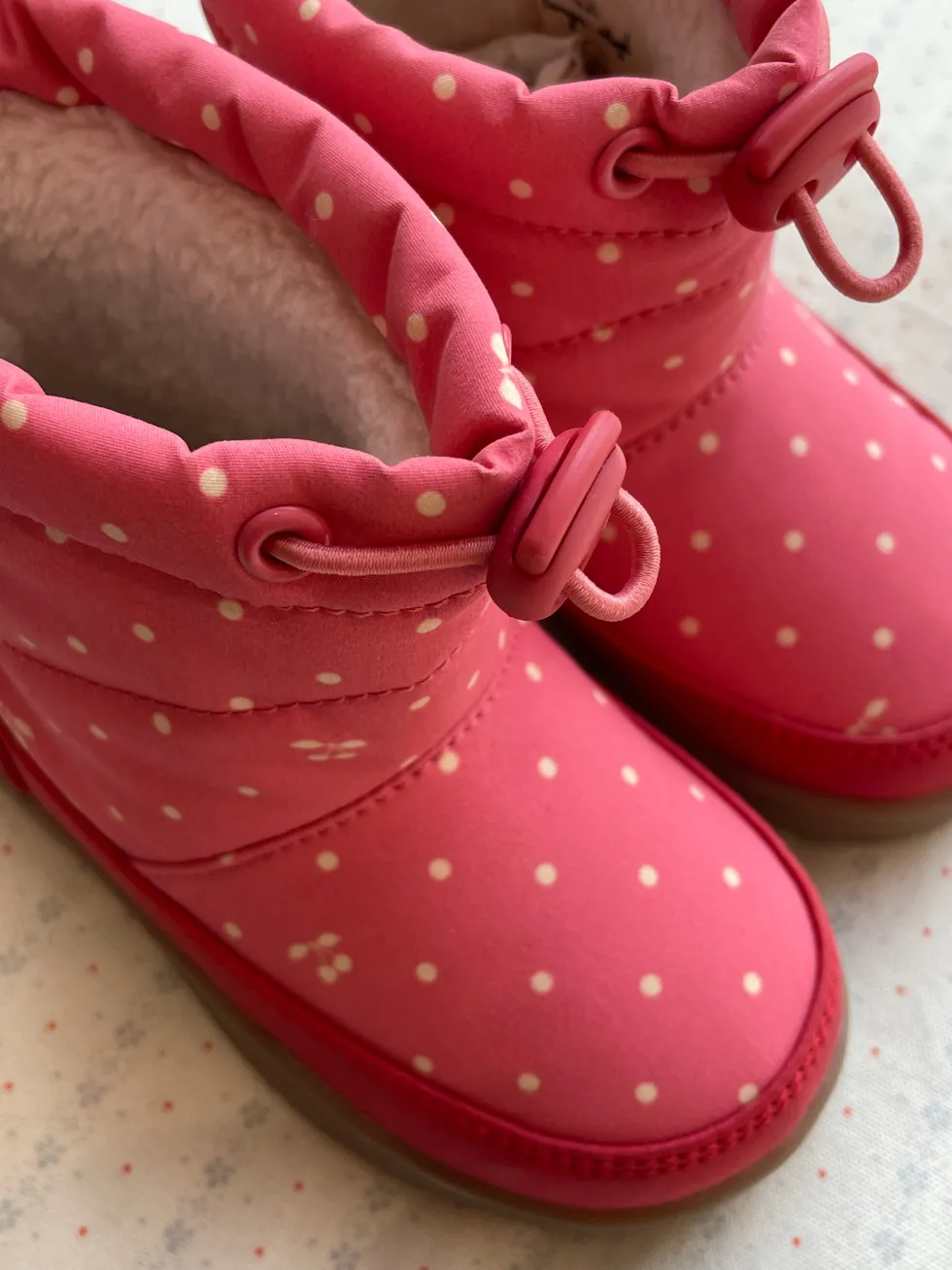 STORMA BOOT - cherry berry dot