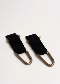 stropper til pusletaske - black