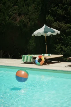 SWIM RING AND BEACH BALL SET - multi